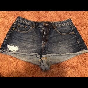 Jean shorts